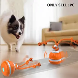 USB Rechargeable Electric Smart Rolling Ball Toy, Interactive Pet Toy, Dog & Cat Accessories, Fun Indoor and Outdoor Pets Exercise Toys