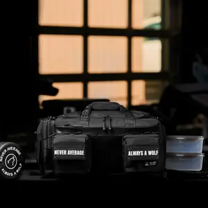 20L Mini Duffle Bag Alpha Black Meal Management