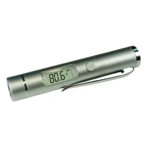 Mini Infrared Thermometer Certified to UL4200A’s Law for Reptiles, Playground, Automotive, [ -27.4 °   to 428 ° F ] (-33 °   to 220 ° C) 1:1 D:S Ratio, Model TN002PC NO