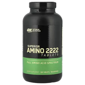 Optimum Nutrition Superior Amino 2222, 320 Tablets
