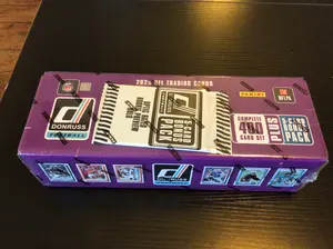 Panini 2025 Donruss Football Hobby Factory Set - 480 Cards Plus 5-Card Bonus Pack - Complete Collection for Collectors