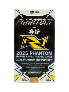 1 (ONE) PACK - 2025 Kakawow Phantom Marvel Rivals Hobby Trading Cards