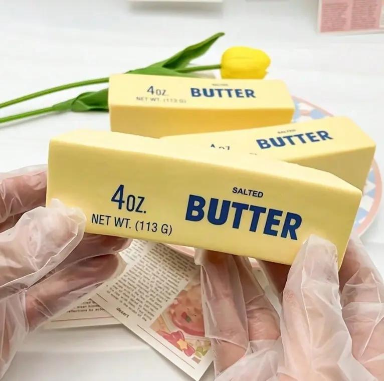 Super Soft Squishy Butter Scent Stick Stress Toy Slow Rising Sensory Fidget for Teens Non Toxic Party Favors Christmas Birthday Gifts