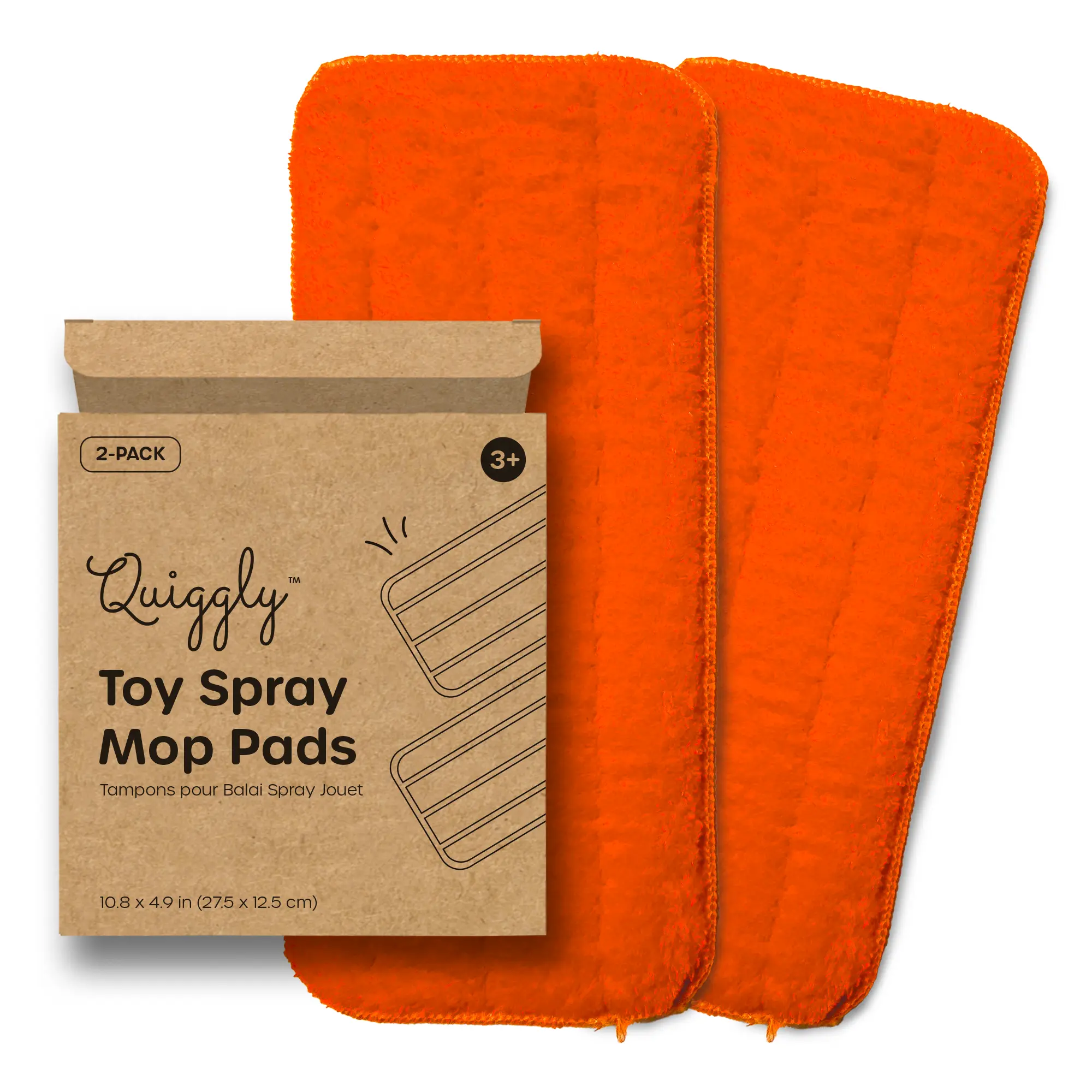 Quiggly Reusable Mop Pad 2-Pack