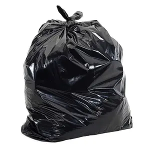 Aluf Plastics 20 Gal.-30 Gal. 1.5mil (eq) 30 in. x 36 in. Low-Density Plastic Garbage Trash Bags (100-Count), Puncture and Tear Resistant, Heavy Duty Garbage Bags for Construction Sites, Offices, and Kitchens, Eco Friendly and Cost Effective.