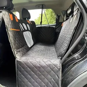 Experience Ultimate Comfort and Convenience with Our Pet Car Seat Cover - Waterproof and Easy to Clean Puppy Personalized