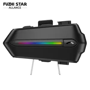 EDYELL Brand C5S Motorcycle Walkie Talkie IPX6 Waterproof Headset Ultra Long Distance Communication smart noise cancelling Helmet Intercom Travel Gadgets