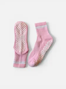 You Can Do Hard Things Pink Grip Sock💕