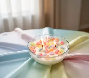PUFFED CEREAL HANDMADE CANDLE