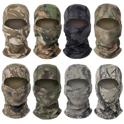 5PCS Balaclava Face Mask UV Protection Ski Sun Hood Tactical Masks for Men Women Skiing Snowboarding Motorcycling Cycling Running Trekking Mountain Climbing Universal Fit