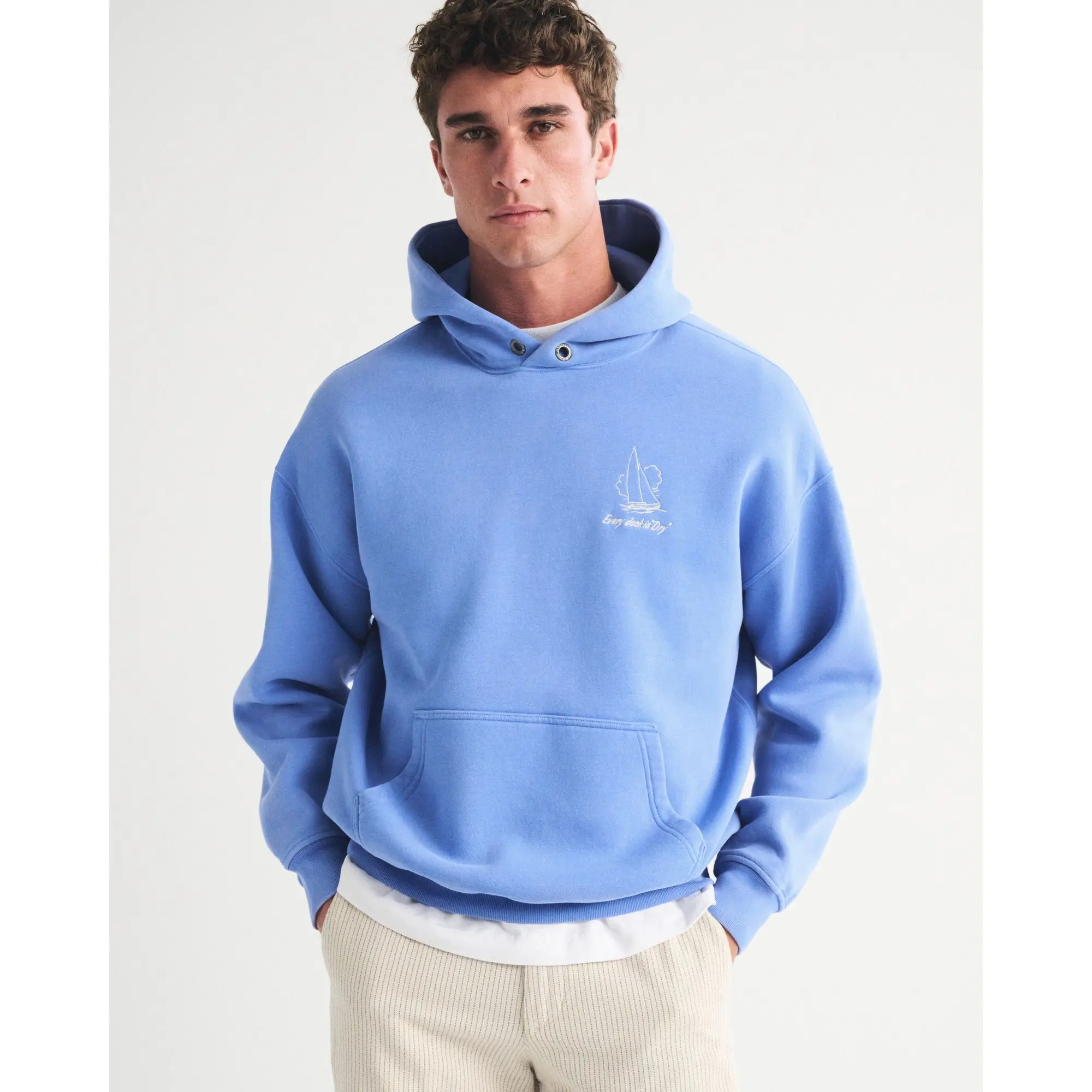 Abercrombie & Fitch Sperry Graphic Popover Hoodie