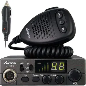 LUITON 40-Channel CB Radio LT-298 Compact Design with External Speaker Jack, Large Easy to Read LED Display Compatible with 12-24V Voltage