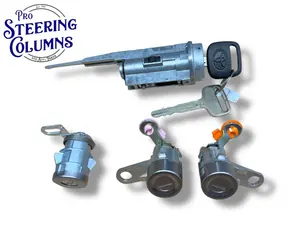00-06 Toyota Tundra Ignition Door & Tailgate Lock Cylinder Set 2 Keys (Keyed Alike)