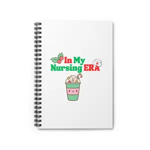 Christmas Nursing Notebook - Spiral