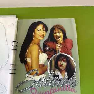 Selena Quintanilla Como la Flore DTF Heat Transfer HOT Peal Press Shirt Transfer