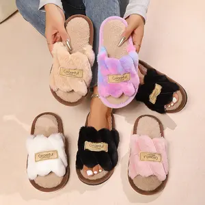 Winter Fuzzy Slippers - Warm Non-Slip Indoor & Outdoor Shoes