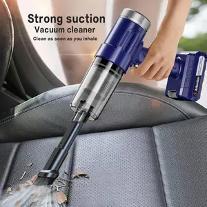Cordless Handheld Vacuum, Portable Car Vacuum Cordless Rechargeable, Wall Mount, Strong Suction QuickClean