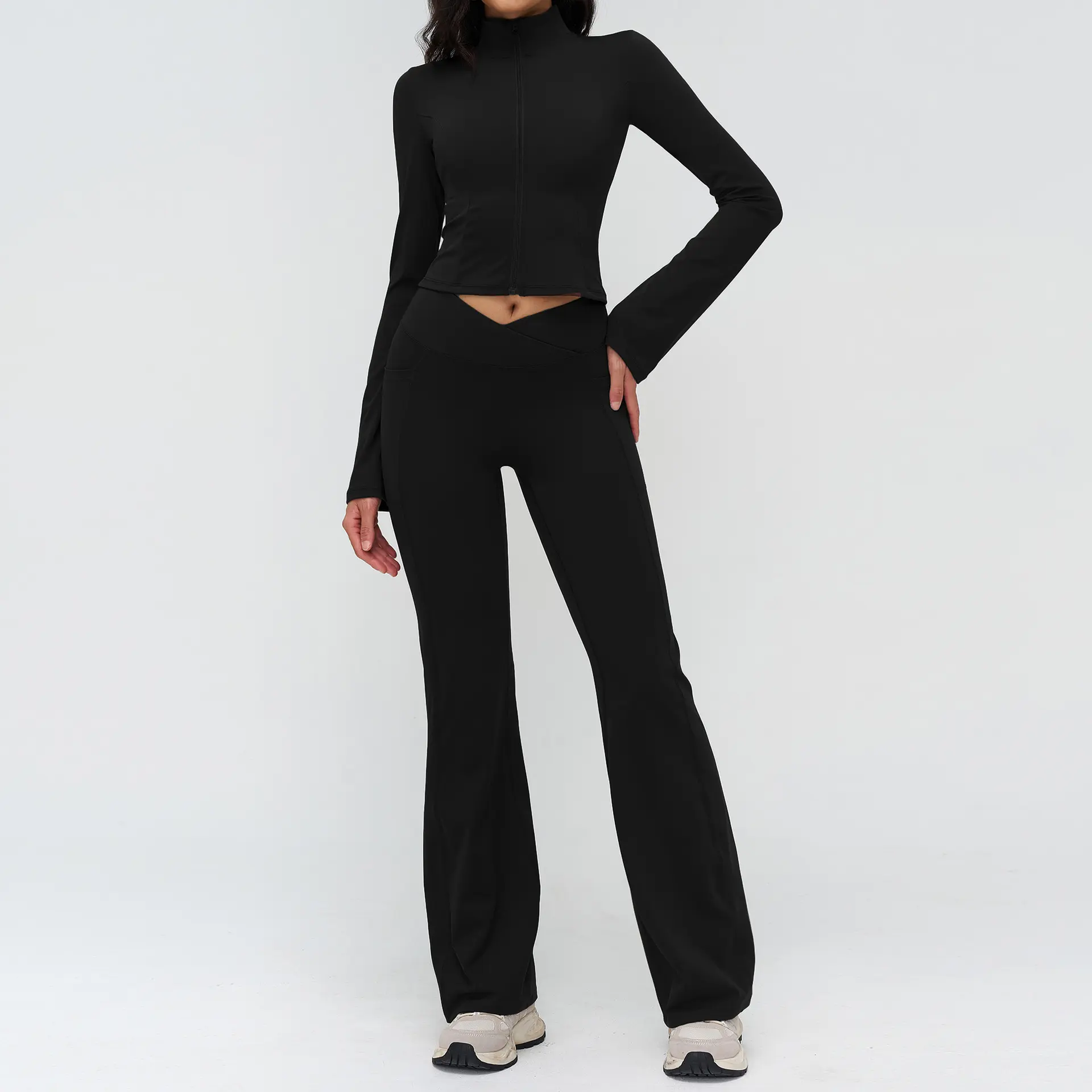 4518 jacket+2030 2 flared pants   premiu