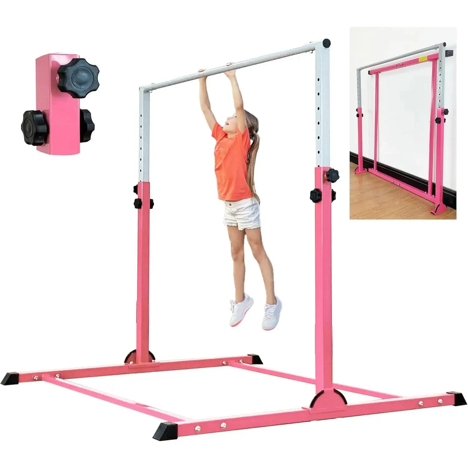 Gymnastic Bar for  Gymnastic Kip Bar Horizontal Bar Gymnastic  Equipment for  3-15   and Club Use
