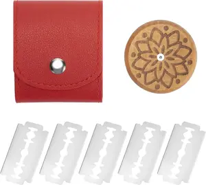 UFO Bread Lame , Bread Lame Scoring for Tool Sourdough Bread Bakers Bread Razor Scorer  Banneton  Scoring  Making Bakers Lame Handcrafted Lame with Red Holster and 5