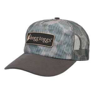 Frogg Toggs® All-Mesh Semi-Curved Snapback Cap | Classic Duck Camo | One Size