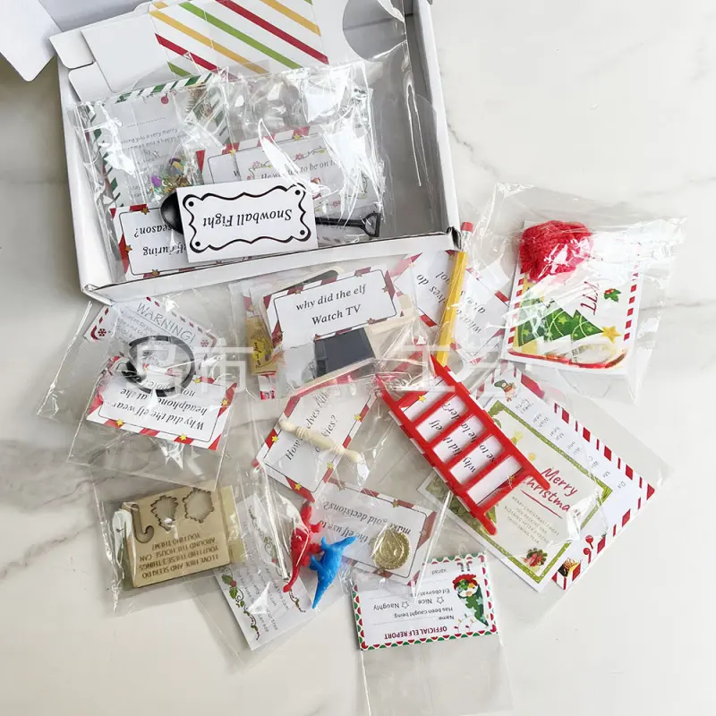 Christmas New Gift Box, 24-Day Blind Box Puzzle, Christmas Countdown, Cute Decorative Ornament, Perfect Holiday Decoration