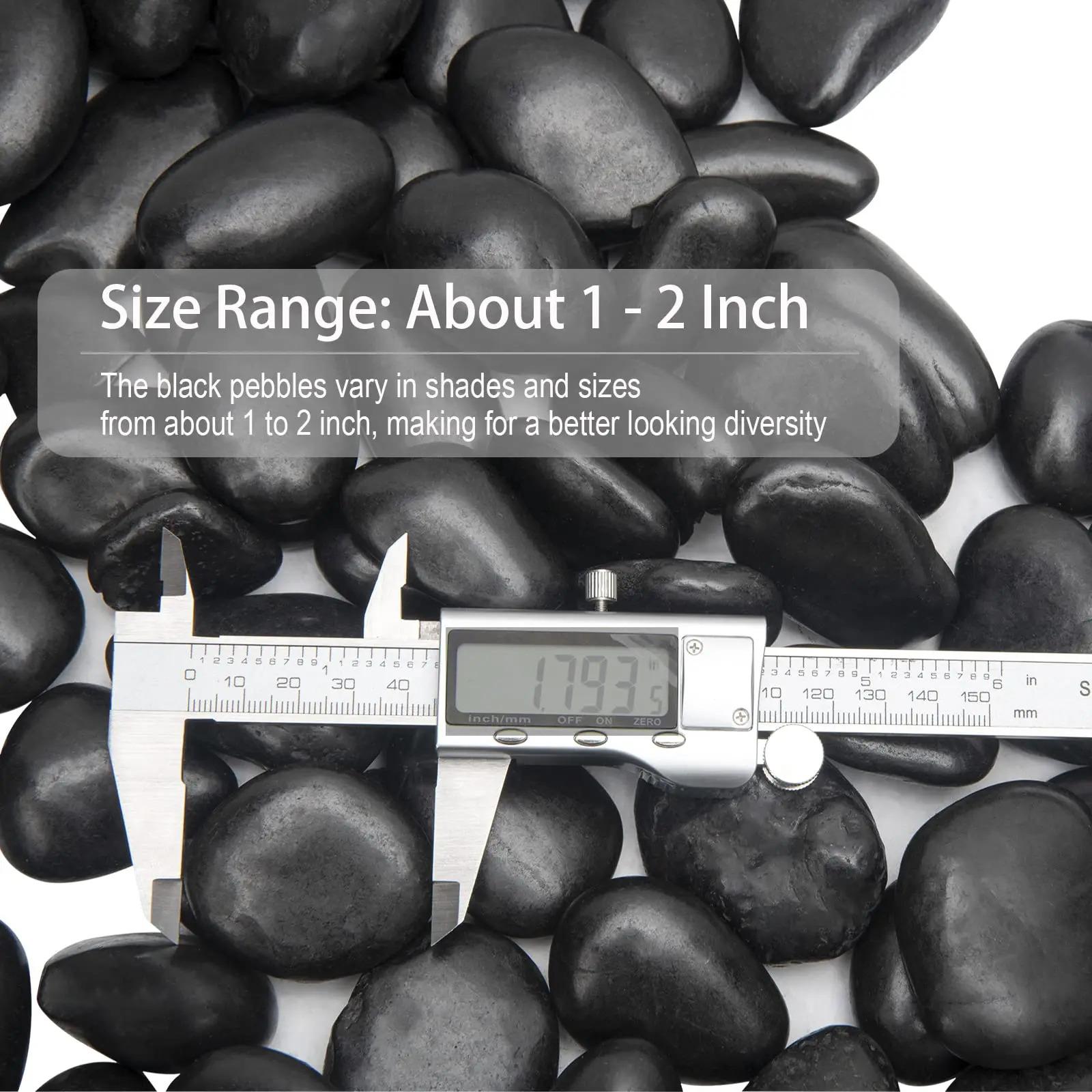 38lbs Natural Pebble Stone for Garden and Park Landscaping River Rock Cobble Decorative Stone