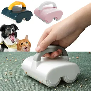 Lint Roller Extra Large Pack - 2 Rollers + 4 Refills, Double Roller Deep Cleans Clothes, Furniture, Lint Remover Effectively Removes Pet Hair, Debris And Lint