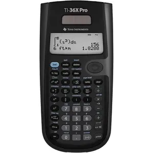Engineering/Scientific Calculator, 9.7 In, Black for Texas Instruments TI-36X Pro