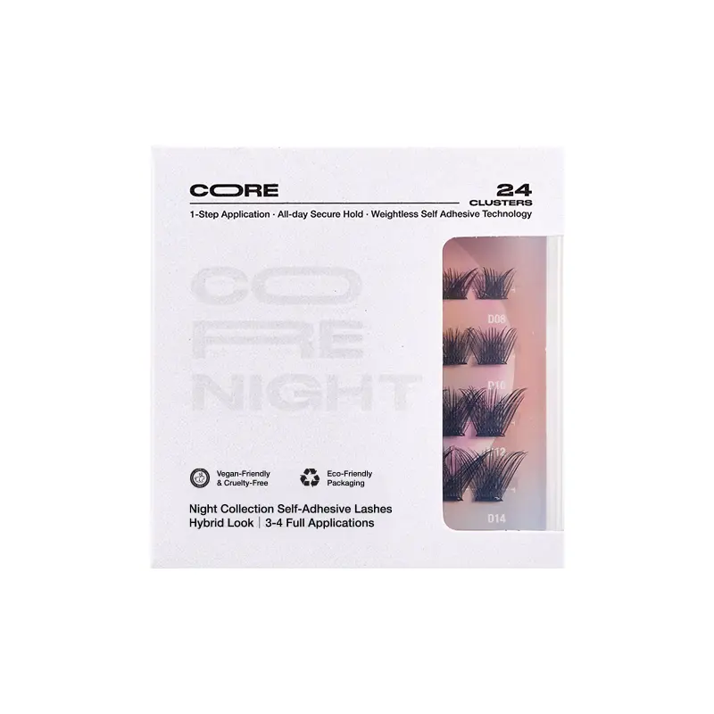 Pocket 004 | NIGHT DIY Wispy Self-Adhesive Lash Clusters