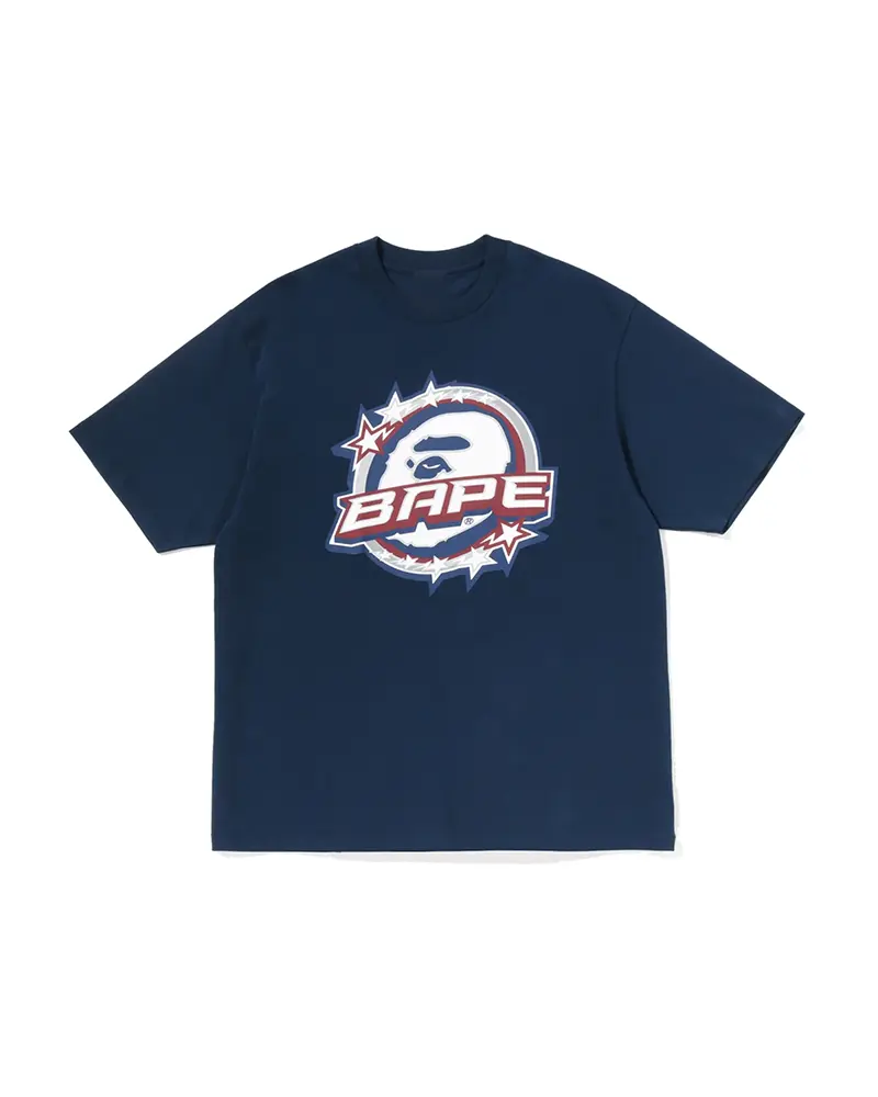 BAPE Twin Sta Logo Graphic Tee
