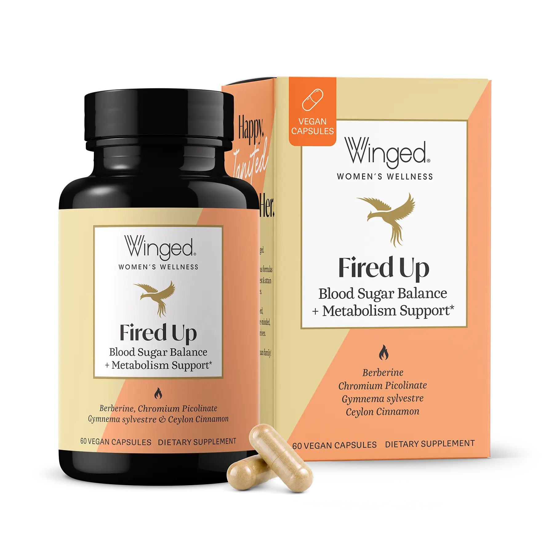 Fired Up Blood Sugar & Metabolism Capsules