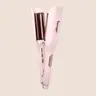 L'ANGE HAIR - SculptWaver Deep Waver - 3-Barrel Titanium Hair Crimper in 1'' for bold waves or 1.3'' barrel for natural beachy waves, Negative Ion Technology reduces frizz and boosts shine,5 heat settings and dual voltage