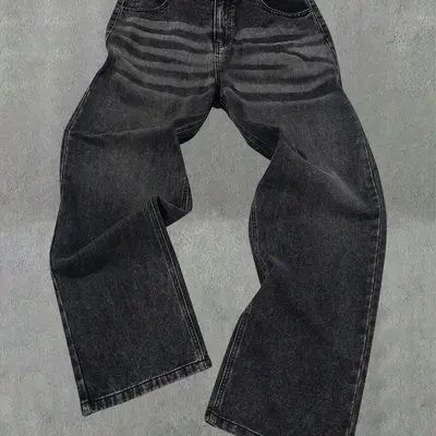 Zara Flared Jeans Men Baggy TikTok Shop - Main Image