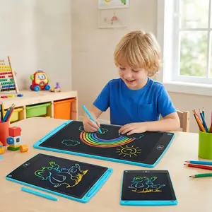 ANKNDO 16 in LCD Drawing Tablet for Kids, 1-Click Clear Doodle Board Devices, Oversized Screen for Writing Practice, Educational Toy Gift for Children, Drawing Fun
