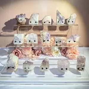 Natural crystal product display