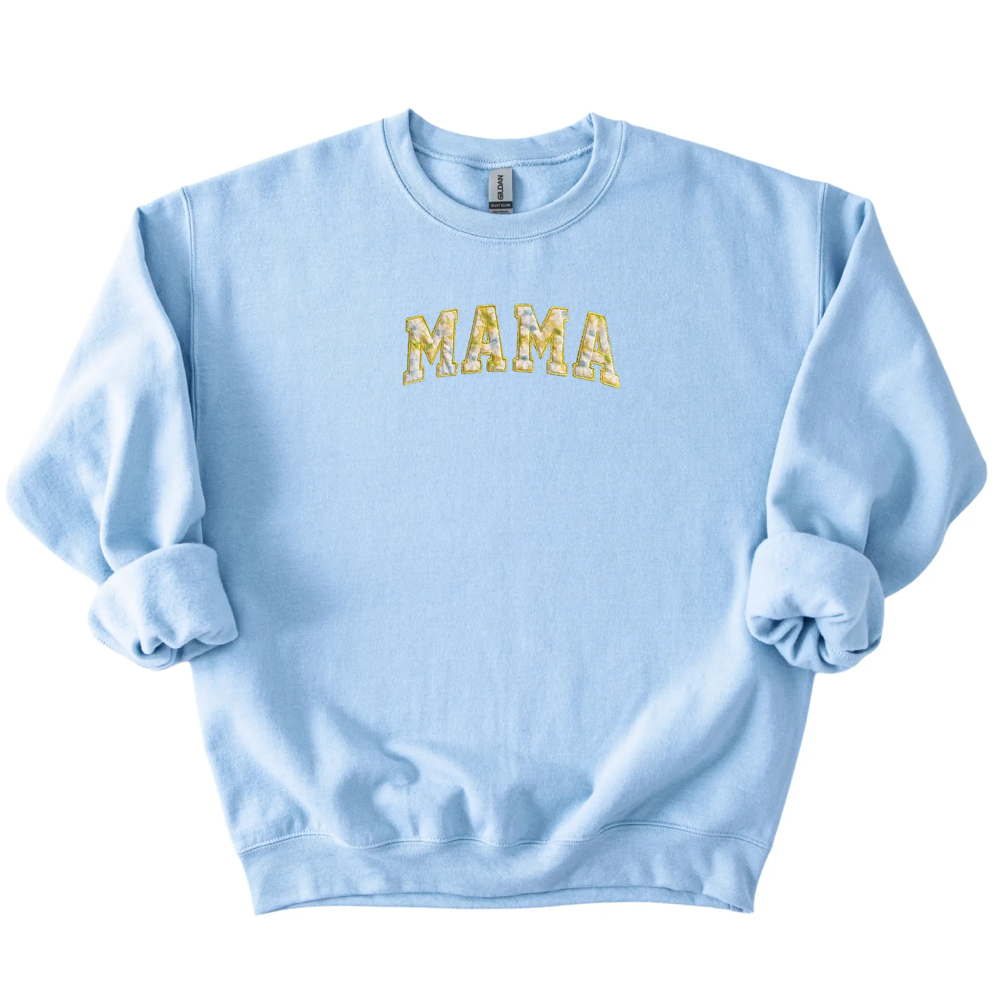 MAMA Floral Applique Sweatshirt