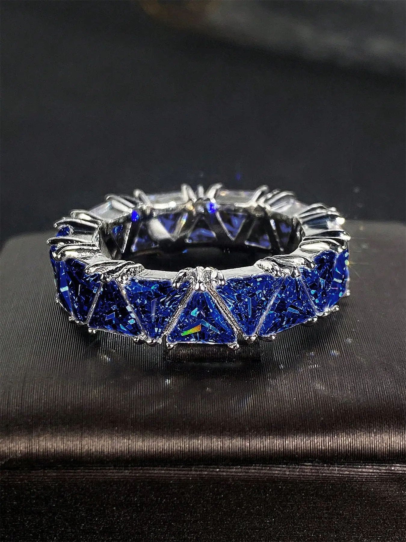 1 PC Fashion Cubic Zirconia Duchess Cut Ring For Women For Wedding Anniversary Jewelry Gift Cubic Zirconia Rings