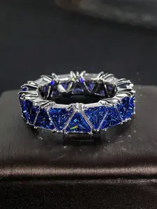 1 PC Fashion Cubic Zirconia Duchess Cut Ring For Women For Wedding Anniversary Jewelry Gift Cubic Zirconia Rings