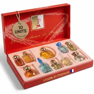 Charrier Parfums Luxury French Perfume Gift Set – 10 Eau de Parfums (57.8 ml Total) | Made in France