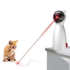 Cat Automatic Interactive Laser Toys, Indoor Cat Interactive Laser Toys, Real Random Track Rechargeable Pet Laser Toys, Fun Cat Toys, Pet Gifts for Indoor Cats/Kittens/Dogs and Other Various Pets