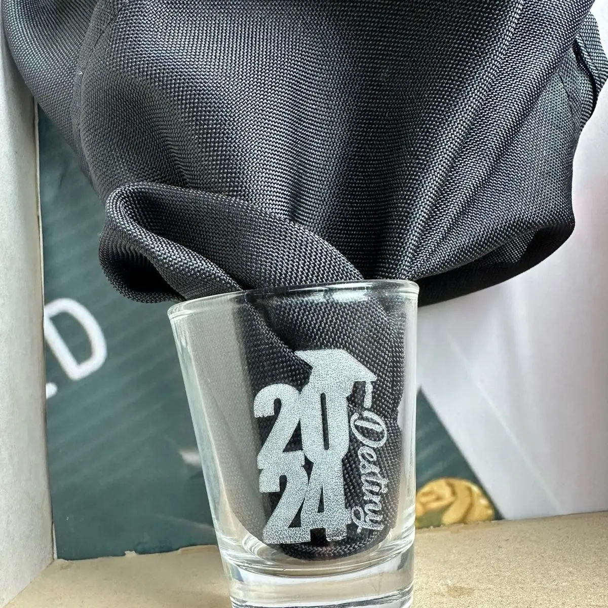 Personalized shot glasses