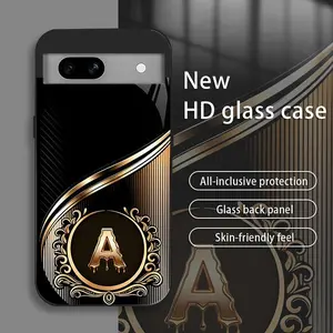 Suitable for [Google Pixel 7a] Brand New Personalized Acrylic Phone Case with Custom Letters — Ultra-Slim, Drop-Resistant, Scratch-Proof — Light Luxury Business Style — Premium Acrylic Material — Trendy & Stylish 996