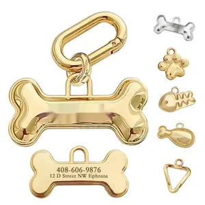 🔥 Personalized Dog Tags with FREE Engraving✨| Solid Brass Pet ID Tags - Never Lose Your Fur Baby!🐶🔑