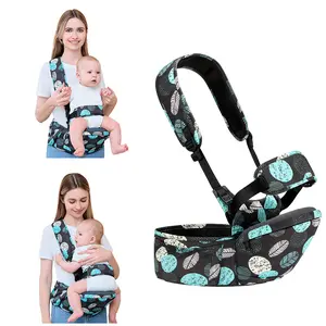 Baby Hip Seat Carrier Baby Waist Stool for Child Infant Toddler with Adjustable Strap Buckle Pocket Soft Inner Huge Storage