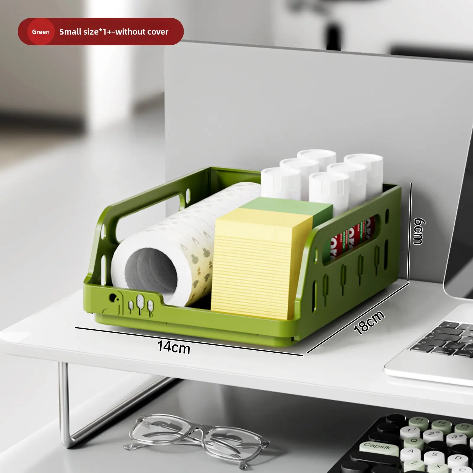 1-Pc Small Crate - Sage Green