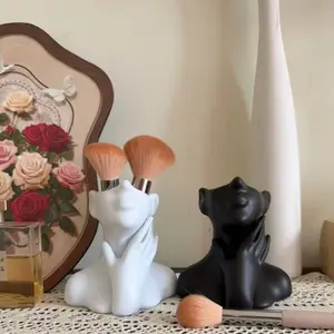 Nordic Home Decor Plastic Vase, Human Shaped Artistic Flower Vase, Model Xinghao Jit109, No Ca Prop 65 Warning