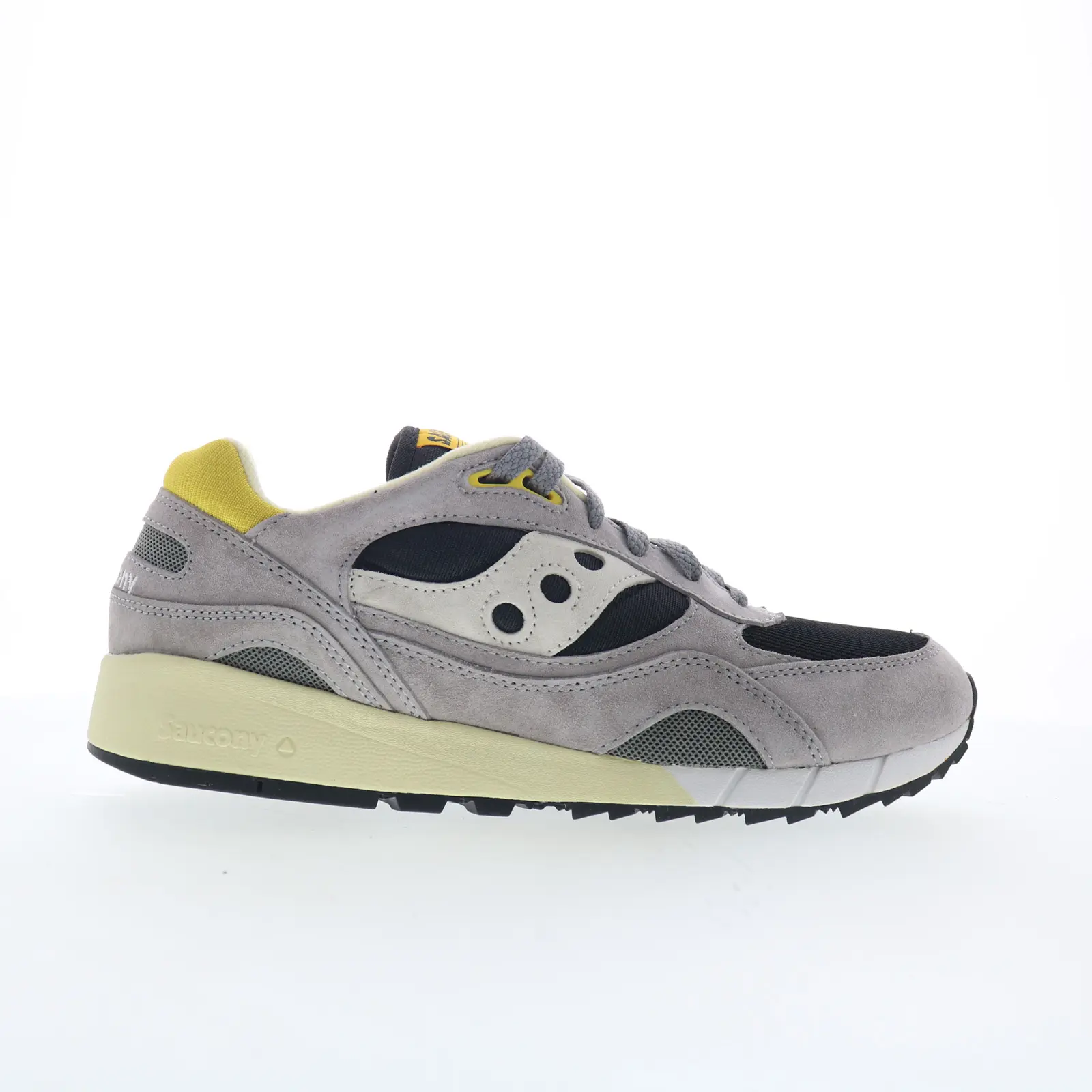 Saucony Shadow 6000 S70441-21 Mens Gray Suede Lifestyle Sneakers Shoes