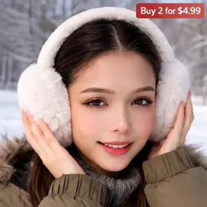 Fluffy Winter Ear Muffs for Women | Buy 2 for $4.99