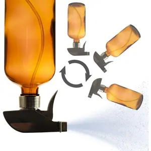 360? Heavy Duty Spray Bottle 32oz (2 Pack) | Upside Down Spray Bottles | All Purpose Plastic  Spray Bottles